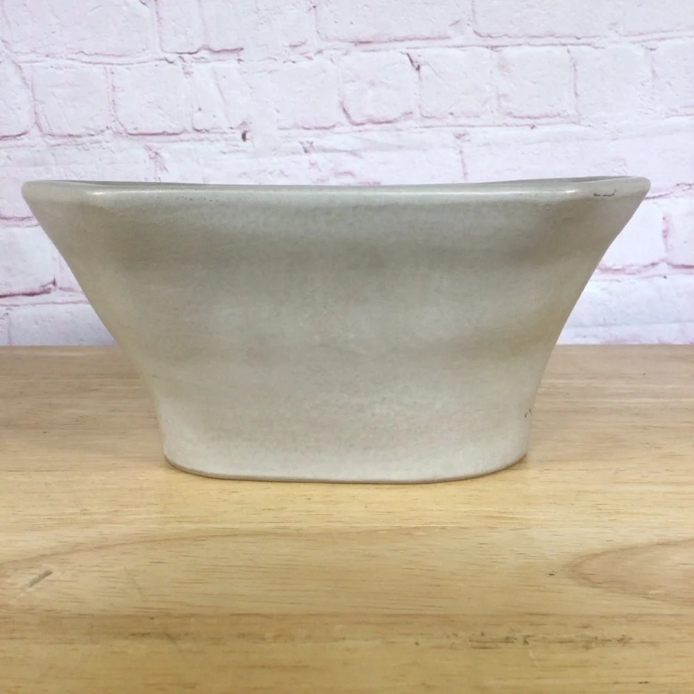 Vintage Handcrafted Chatham Stoneware Grape Design Pudding Mold